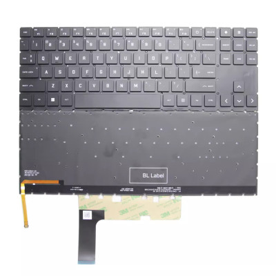 Keyboard HP omen 16-K TPN-Q280 black backlit US