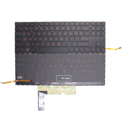 Keyboard HP omen 16-K TPN-Q280 red backlit US
