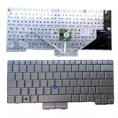 Keyboard HP 2710 2710P 2730 2730P silver US