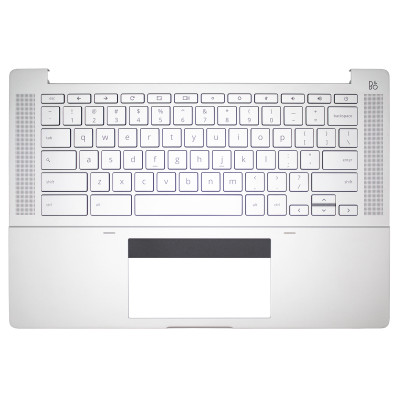 Keyboard HP Chromebook Pro C640 C645 US palmrest silver