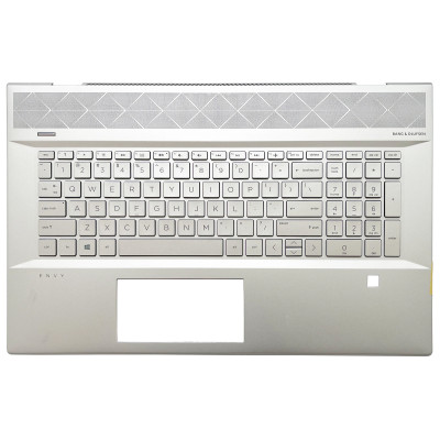 Keyboard HP ENVY 17-CE backlit US palmrest silver Keyboard HP ENVY 17-CE backlit US palmrest silver