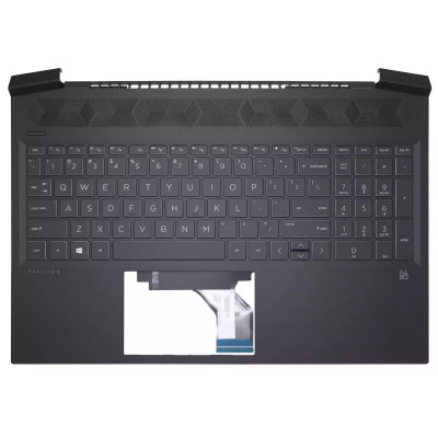 HP Pavilion Gaming 16-A, 16T-A, TPN-Q241, US keyboard palmrest