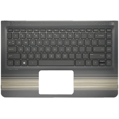 Keyboard HP Pavilion X360 M3-U 13-U US Palmrest black gold