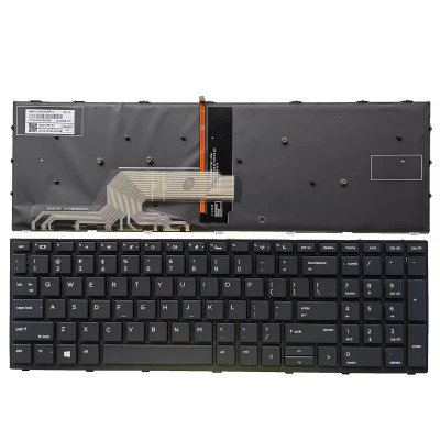 Keyboard HP Probook 450 455 470 G5 650 G4 G5 black backlit US