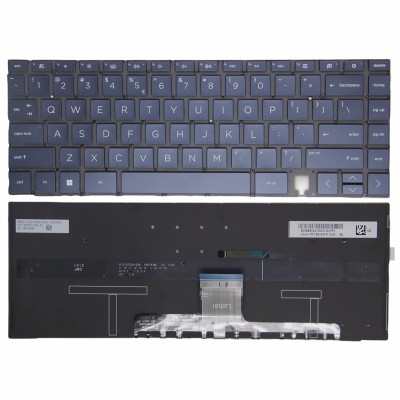 HP Spectre x360 14-EA 14-EB 14-AE blue backlit US keyboard original