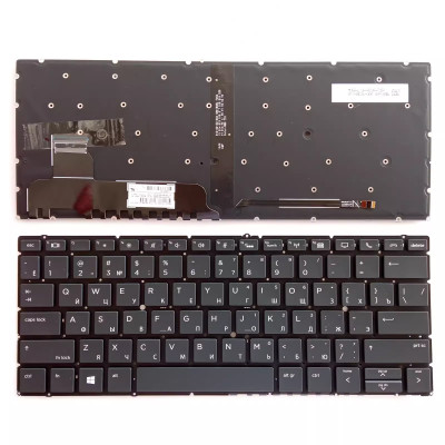 HP X13 G2 830 G6 835 G6 HSN-I22C backlit Russian RU keyboard HP X13 G2 830 G6 835 G6 HSN-I22C backlit Russian RU keyboard