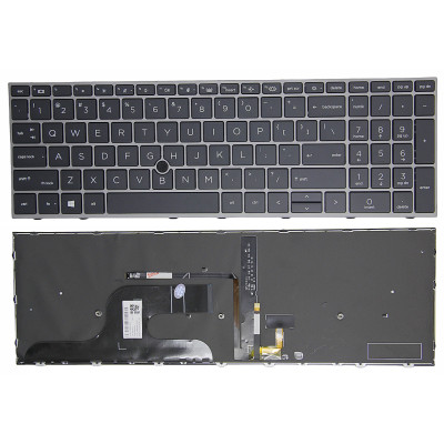 Keyboard HP ZBook Fury 15 G7 G8 backlit US