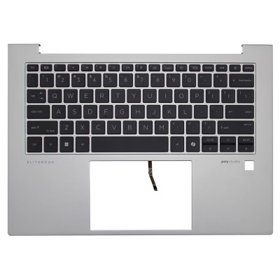 Keyboard HP elitebook 840 845 G11 silver backlit US palmrest