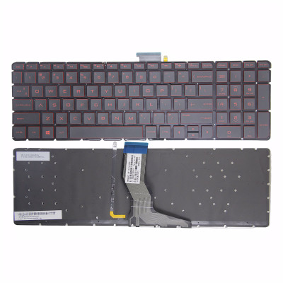 HP Envy 15T-AS 15-AU 15T-AU 15-AW 15T-AX 15T-BC red backlit US keyboard