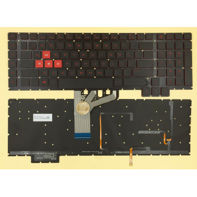 Keyboard HP omen 17-AN red backlit German DE original Keyboard HP omen 17-AN red backlit German DE original