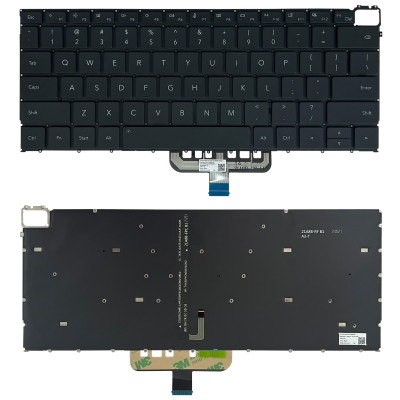 Huawei MagicBook V14 HGE-W56 HGE-W76 GLO-F56 GLO-F76 backlit US keyboard