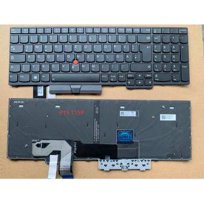 Lenovo thinkpad Thinkpad T15G P17 P15 Gen 1 P17 Gen 1 backlit German DE keyboard
