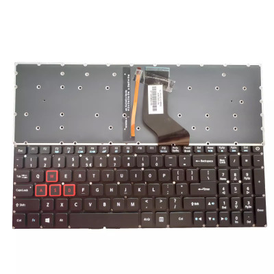 Keyboard Acer VX5-793 VX5-591G VN7-593 G3-571 G3-572 G3-573 red 32pin backlit US