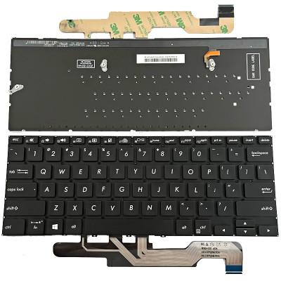 Keyboard Asus UX362 UX362F UX360FA UX362CA Q326 Q326FA black backlit US