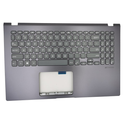 Keyboard Asus X509 X509F K509F K509U gray gray US palmrest