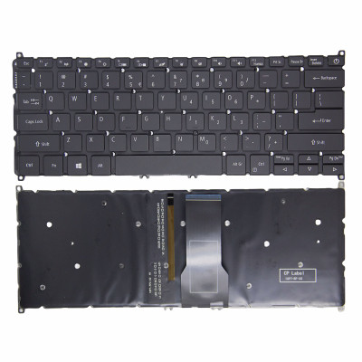 Keyboard Acer SP513-51 SP513-52N SP513-52NP SP513-53NSP black power backlit US