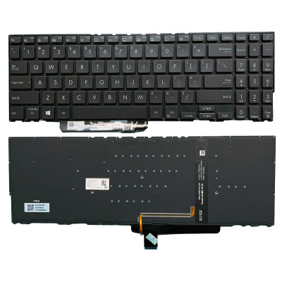 Keyboard Asus UX564E UX564EH UX564EI UX564PH black backlit US