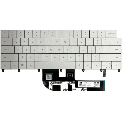 Keyboard Dell XPS 16 9640 2024 0P66PH white backlit US