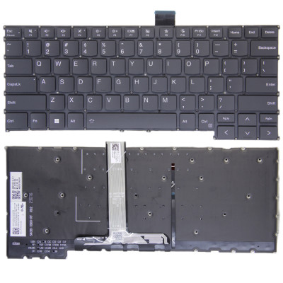 Keyboard Lenovo ZHAOYANG X7-14 IAP IRL IRH IRHA IMH black backlit US