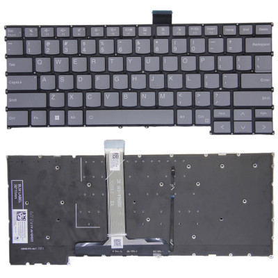 Keyboard Lenovo ZHAOYANG X7-14 IAP IRL IRH IRHA IMH gray backlit US