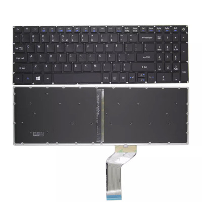 Keyboard Acer E5-774 F5-572 F5-573 black backlit US