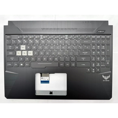 Keyboard Asus FX86 FX86G backlit US palmrest wide cable