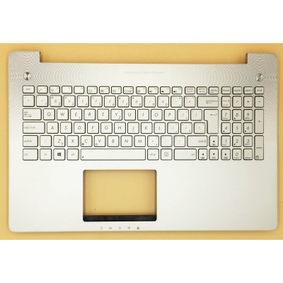 Keyboard Asus N550 N550JV N550JK silver Czech CZ palmrest