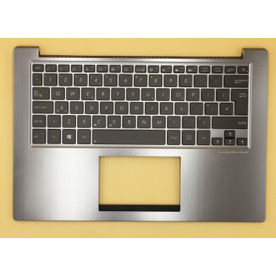 Keyboard Asus U38 U38DT gray backlit UK palmrest