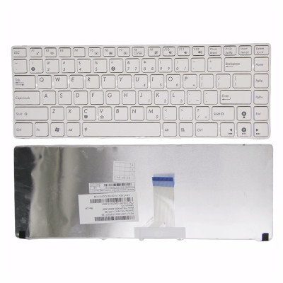Keyboard Asus X84H K84h A84S K42j K43 A43 white US original Keyboard Asus X84H K84h A84S K42j K43 A43 white US original