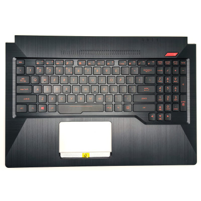 Keyboard Asus FX503 FX63V ZX63V GL503 red backlit US palmrest