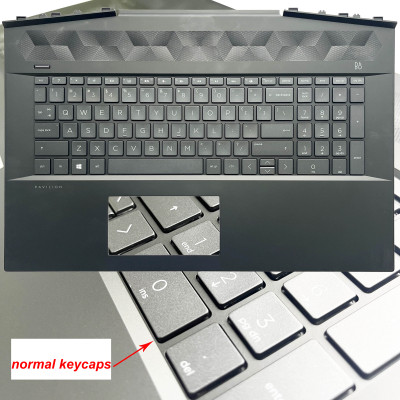 Keyboard HP 17-CD backlit US palmrest normal keycaps Keyboard HP 17-CD backlit US palmrest normal keycaps