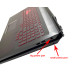 Keyboard HP omen 17-AN colorful backlit US palmrest small power port - additional view 1