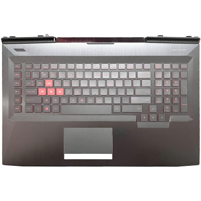 Keyboard HP omen 17-AN red backlit US palmrest small power port