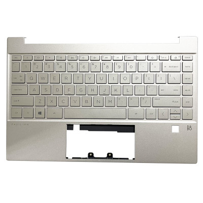 Keyboard HP Pavilion 13-BB backlit US palmrest gold fingerprint