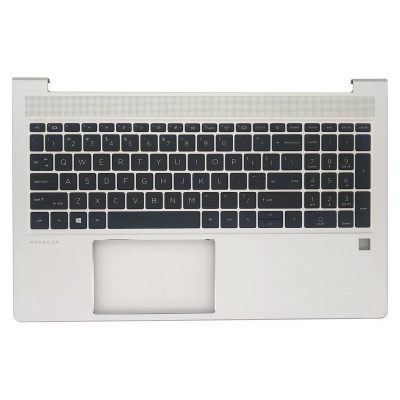 Keyboard HP ProBook 450 G10 backlit US palmrest silver Keyboard HP ProBook 450 G10 backlit US palmrest silver