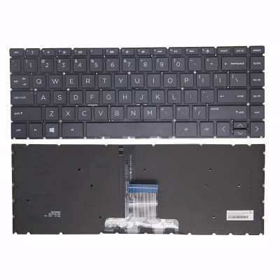 Keyboard HP TPN-Q188 Q190 Q221 Q242 Q207 black backlit US