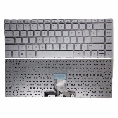 Keyboard HP TPN-Q188 Q190 Q221 Q242 Q207 silver US OEM