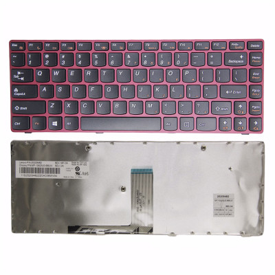 Keyboard Lenovo B470E B480 V470A M490 red US original Keyboard Lenovo B470E B480 V470A M490 red US original
