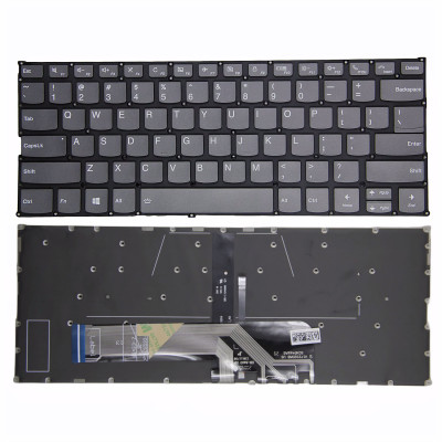 Keyboard Lenovo thinkbook 13S-IWL 13S-IML gray backlit US OEM