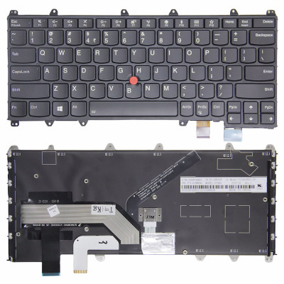 Keyboard Lenovo yoga 260 370 X380 S1 Gen 2 3 4 black backlit US