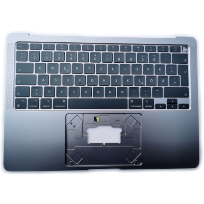 Keyboard MacBook A2337 2020 backlit Germany DE palmrest Space Gray Keyboard MacBook A2337 2020 backlit Germany DE palmrest Space Gray
