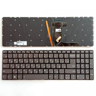 Lenovo 320S-15ABR 5000 320-15 320-15AST 320-15IAP 520-15IKB gray power backlit Russian RU keyboard