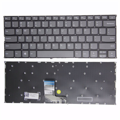 Keyboard Lenovo 7000-13 720S-14IKB K42-80 gray power US OEM