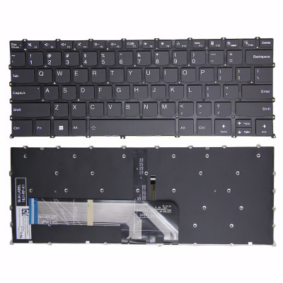 Keyboard Lenovo K4E-ARE E4-ITL black backlit F10 LOCK US