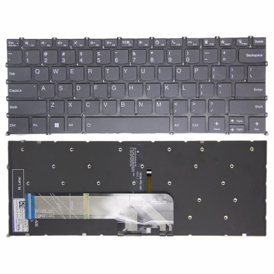 Keyboard Lenovo K4E-ARE E4-ITL black backlit F10 call US