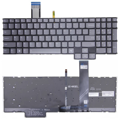 Lenovo Legion 5 15IRX9 15APH9, Legion pro 5 16IRX9, Legion pro 7 16IRX9H, gray backlit US keyboard AI