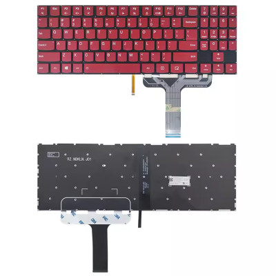 Keyboard Lenovo R720 Y520-15 red backlit US