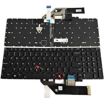 Keyboard Thinkpad E16 Gen 1 Gen 2 black backlit US AI
