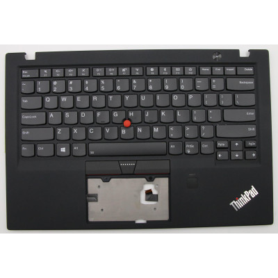 Lenovo thinkpad X1 Carbon 5th 2017, 01LX508, black backlit US keyboard palmrest Lenovo thinkpad X1 Carbon 5th 2017, 01LX508, black backlit US keyboard palmrest
