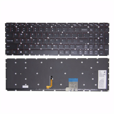 Keyboard Lenovo Y50-70 U530 Y50P red backlit US